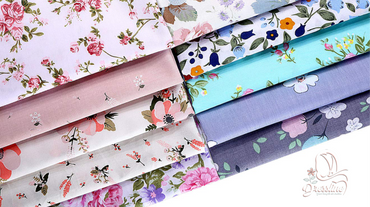 Fabrics with a floral pattern - a fashionable and universal solution